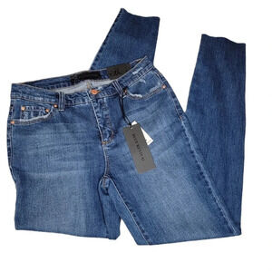 BLUE REVIVAL Women's Sienna Mid-Rise Skinny Jeans Milan Medium Wash Size 27 New